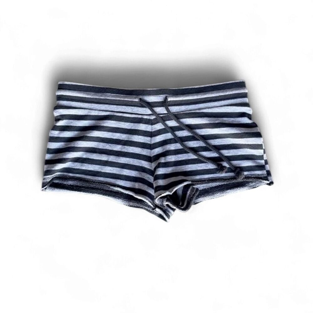 Lip-service like Women's Black and Grey Shorts